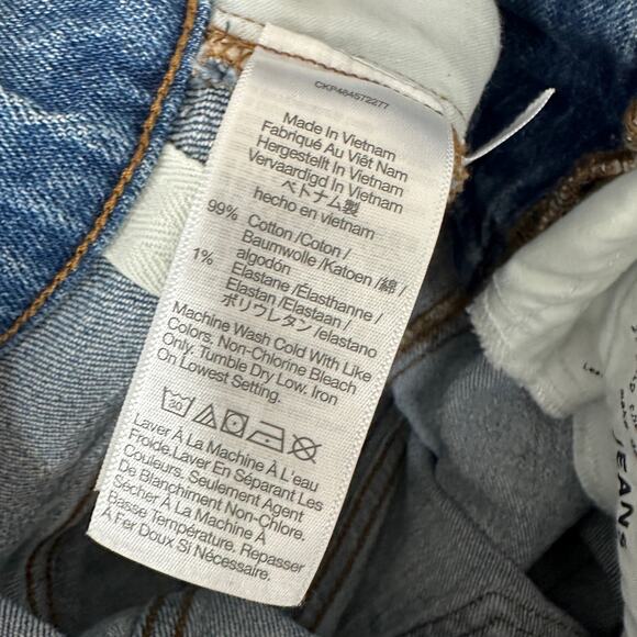 NEW Madewell The Petite 90s Straight Jean Rondell Wash Crease Relaxed US 23 P - Picture 14 of 16